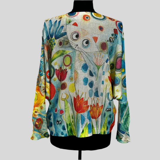 Italian "Add a Little Life" Printed Tops