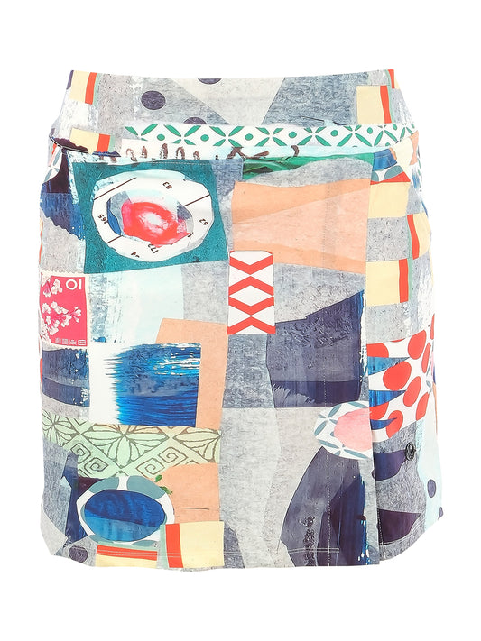 Abstract Art Skort - Sportswear (Golf/Tennis/Pickleball)