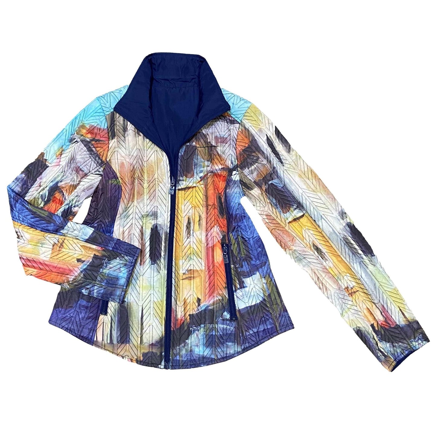 Lightweight Reversible Quilted Jacket