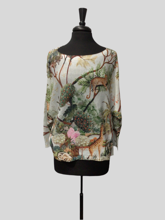 Tropical Paradise Italian Sweater