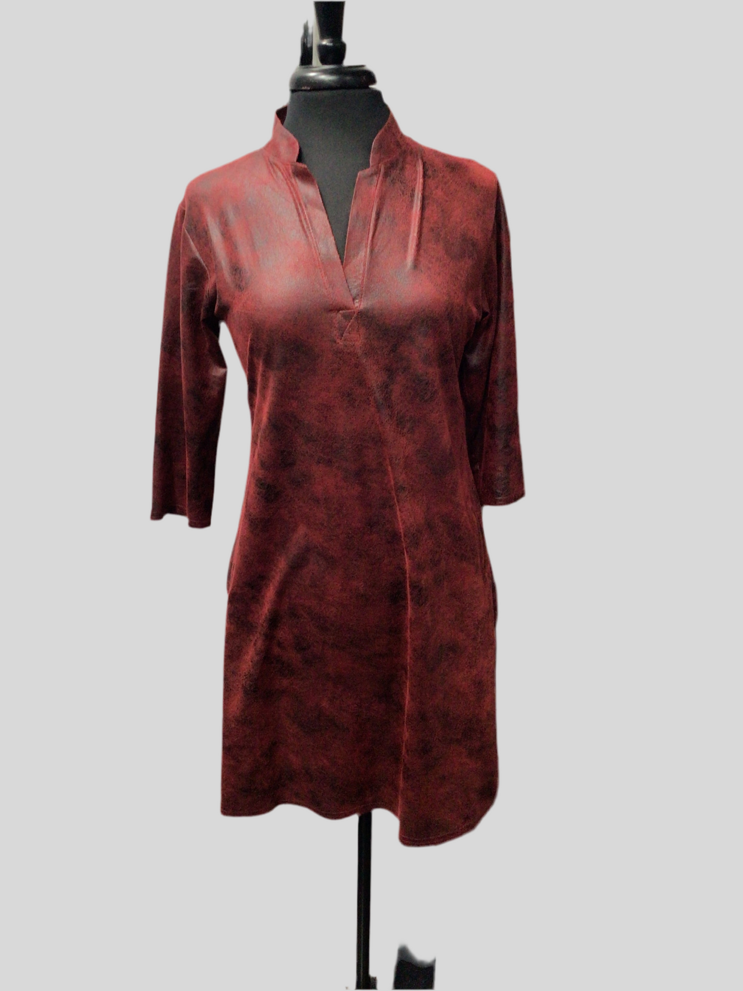 3/4 Sleeve Dress with Pockets