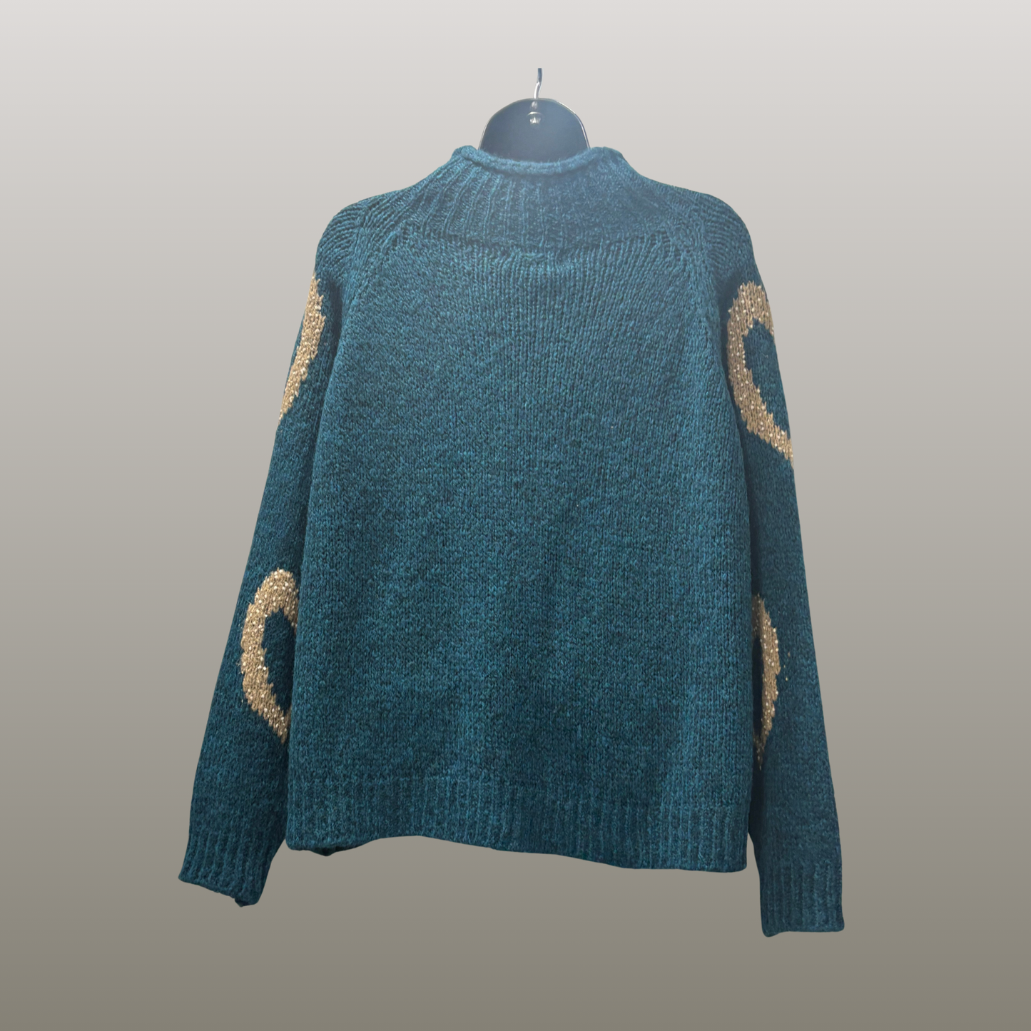 Soft Italian Heart Knit Sweater (in 3 colors)