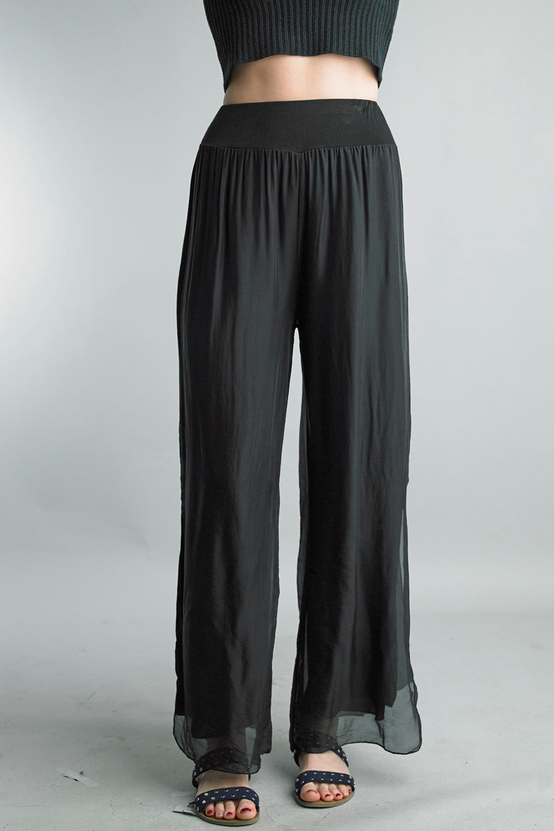 Lightweight Wide Leg Pants