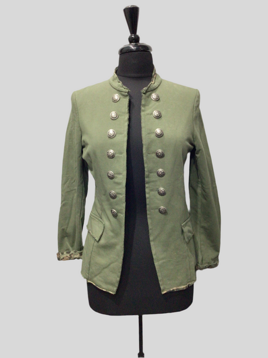 Italian Cotton Open Jacket