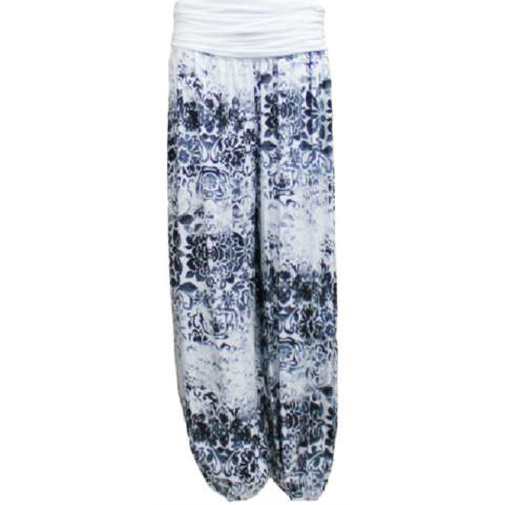 Italian Printed Harem Pants