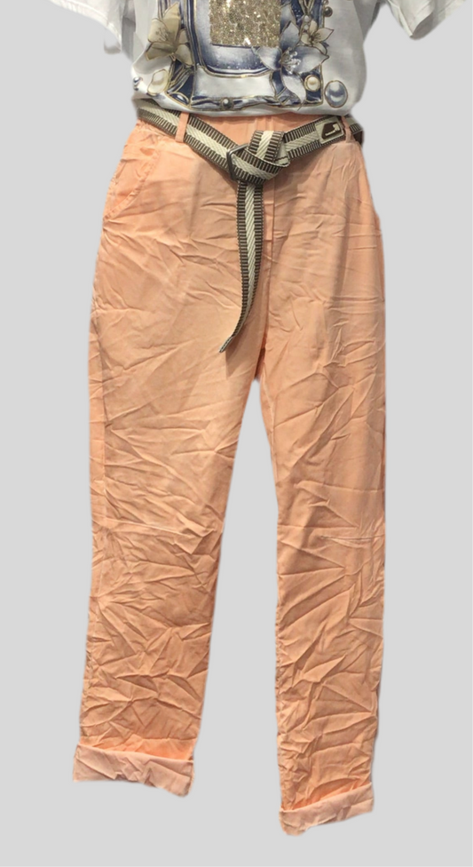 Belted Sisterhood Italian Pants (in 8 colors)