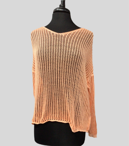 Italian Open Knit Top (in 6 colors)