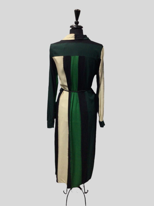 Italian Cord-Belt Dress