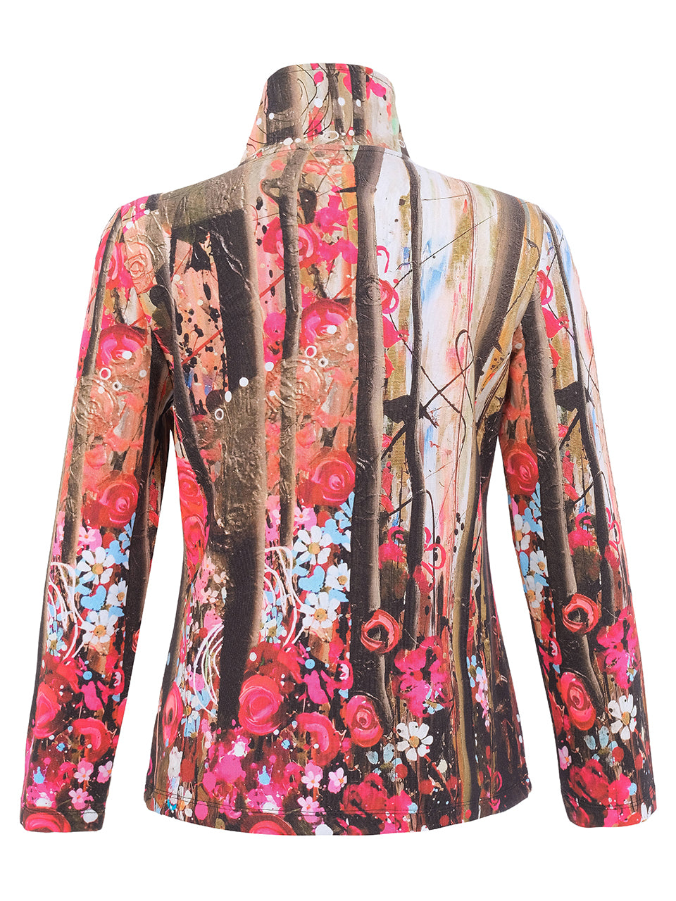 Wildflower Stand Collar Jacket
