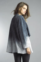 Asymmetrical Side Button Coat