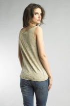 Star Pattern Tank Top Shirt