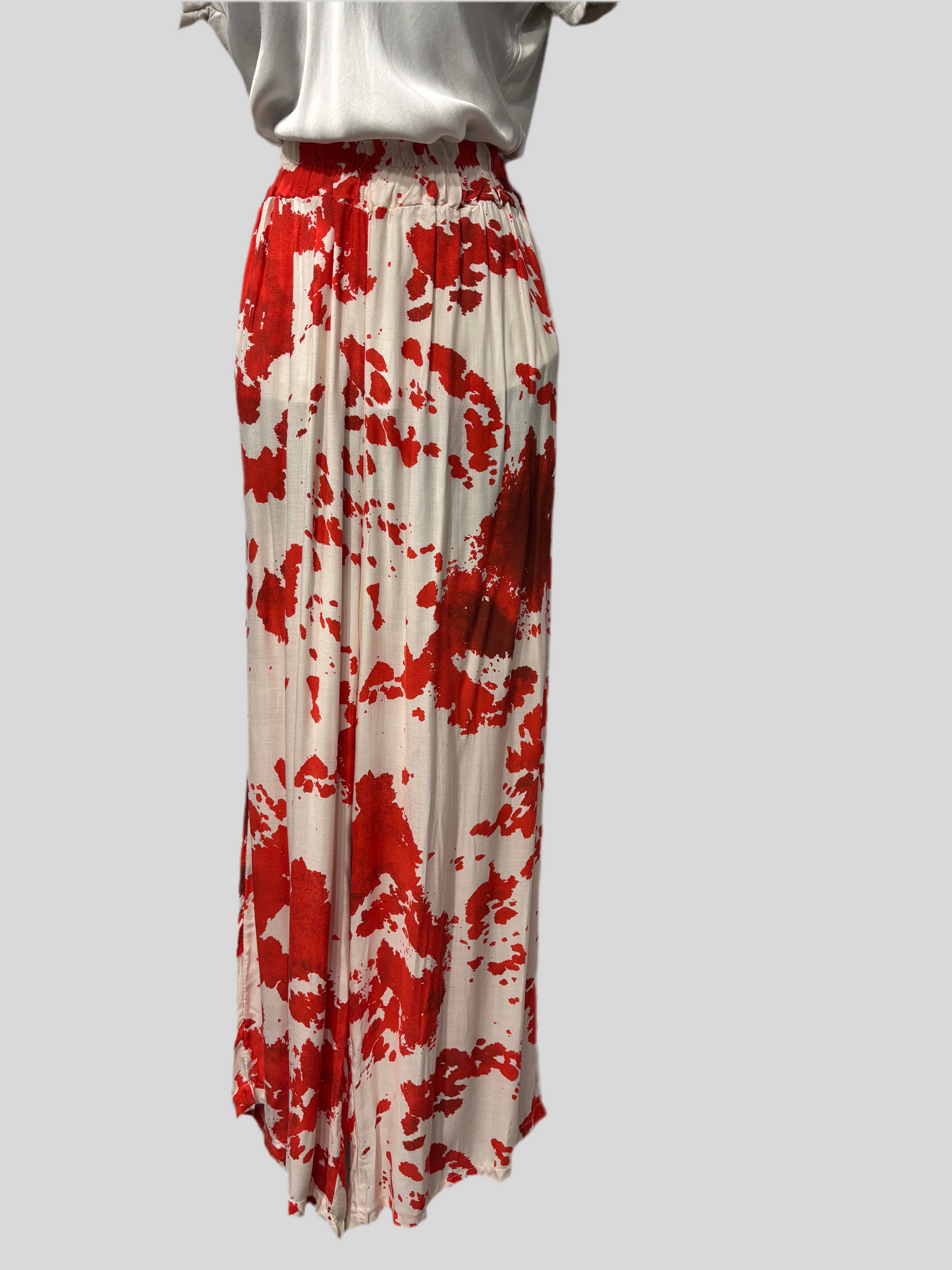 Italian Cow Print Pants