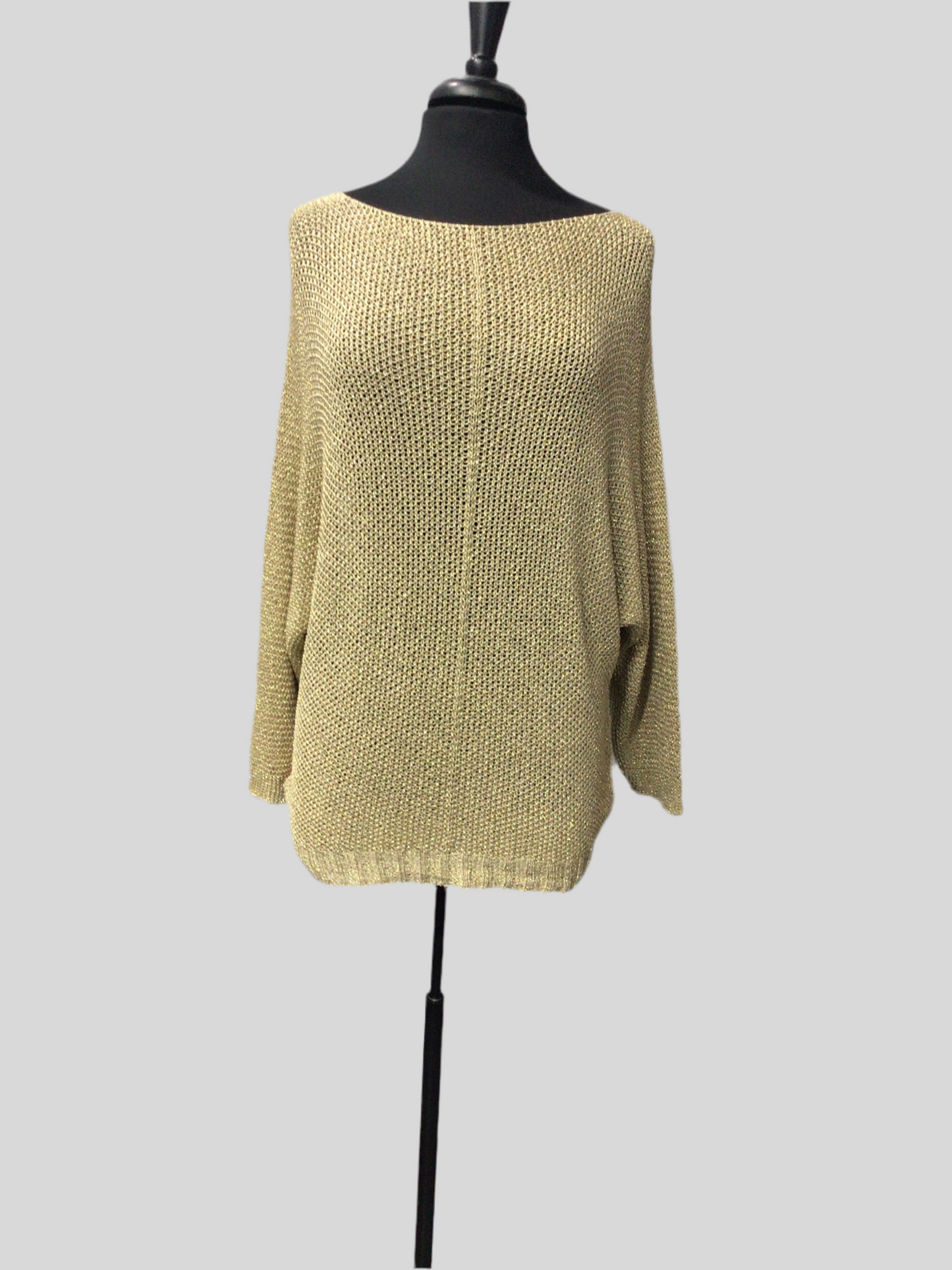 Metallic Italian Knit Top