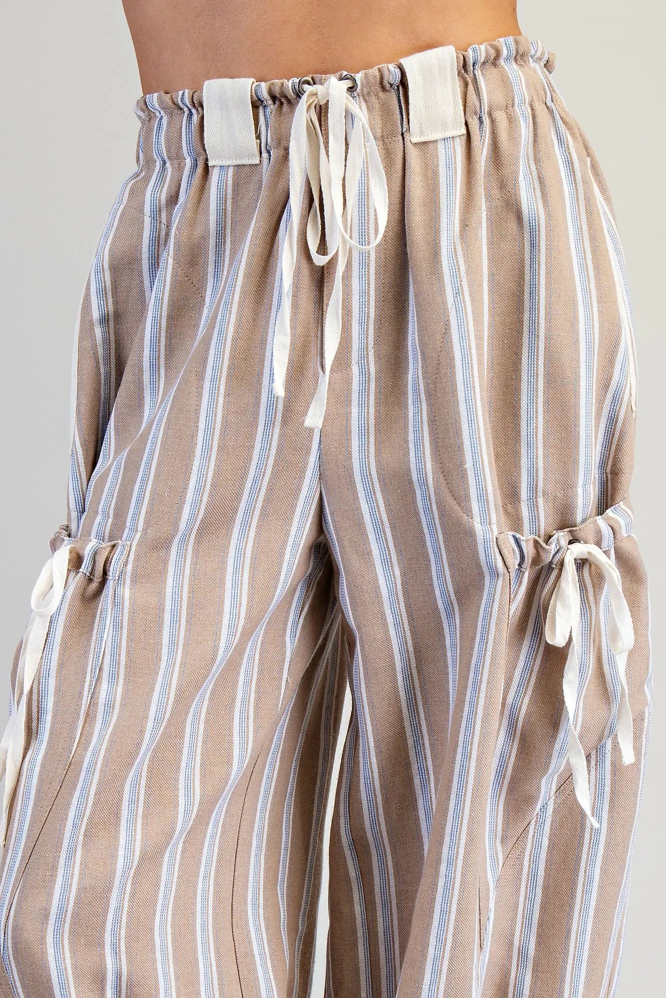 Coastal Drift Striped Pants