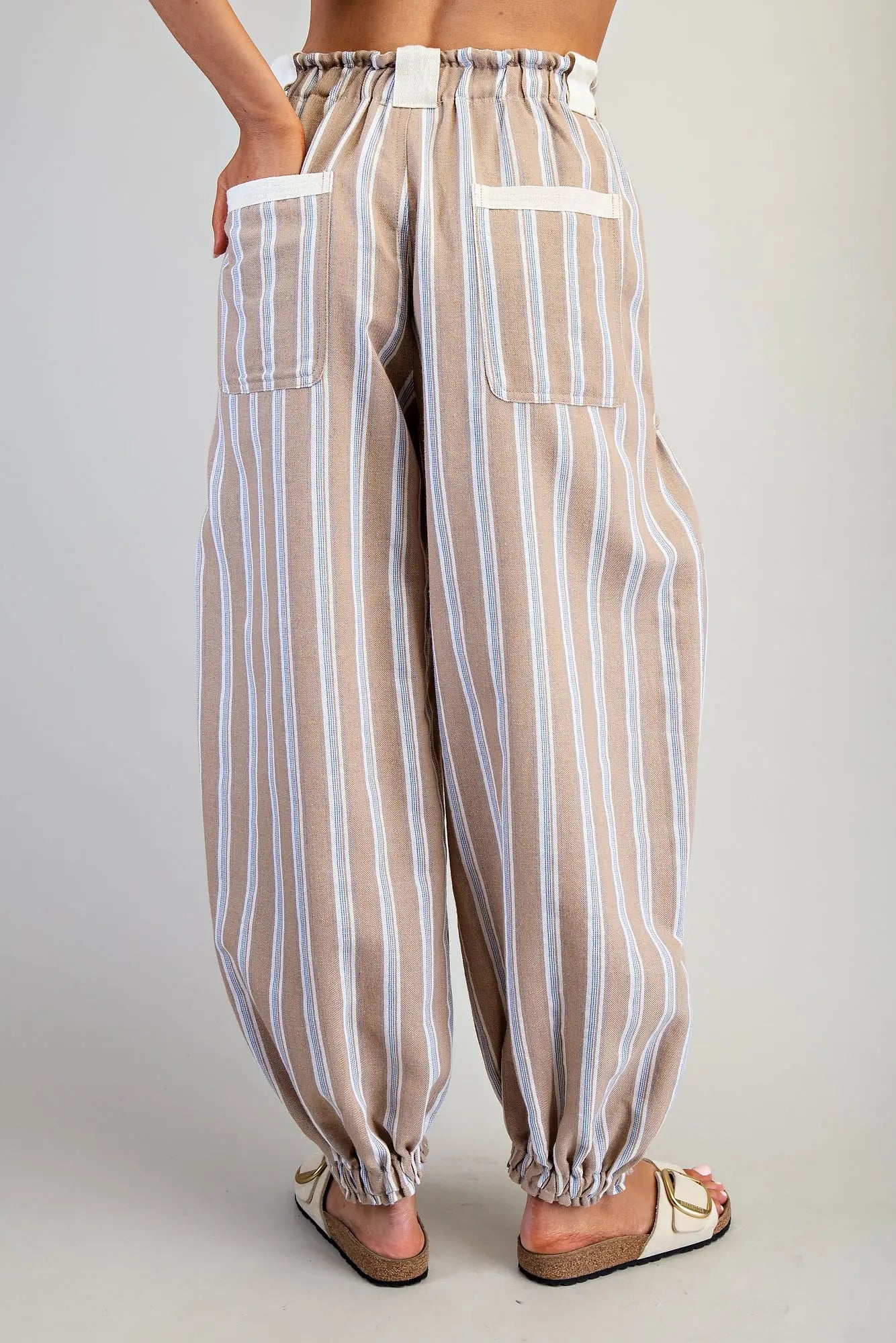 Coastal Drift Striped Pants