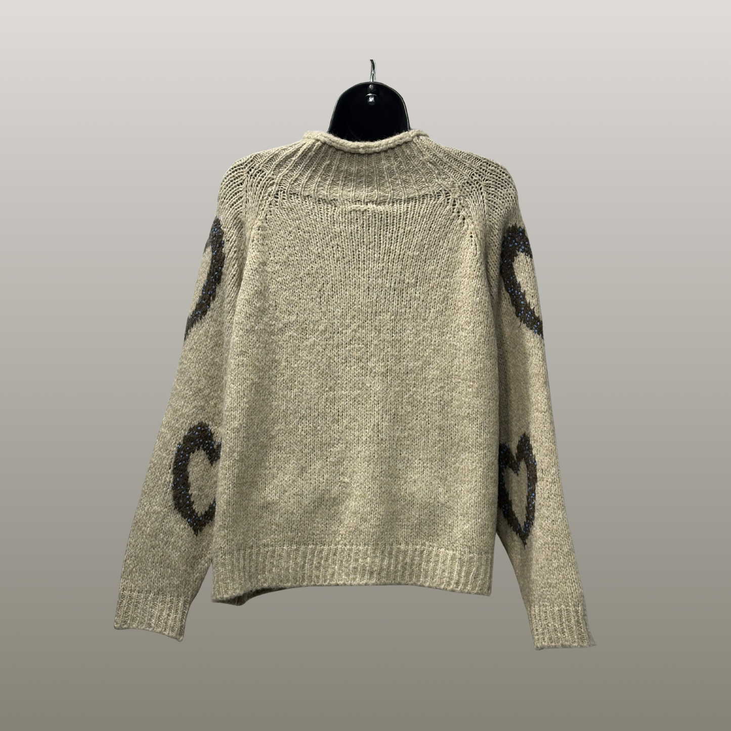 Soft Italian Heart Knit Sweater (in 3 colors)