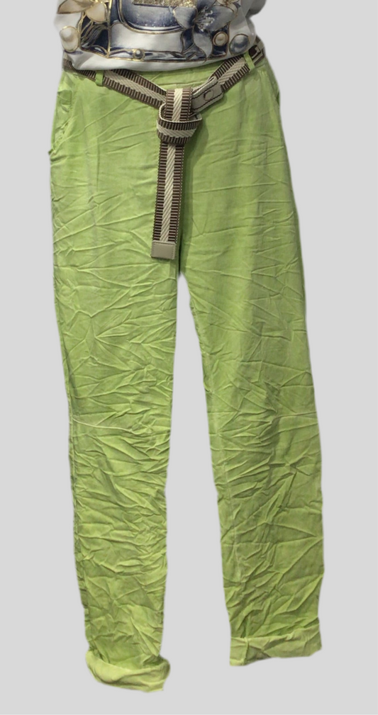 Belted Sisterhood Italian Pants (in 8 colors)
