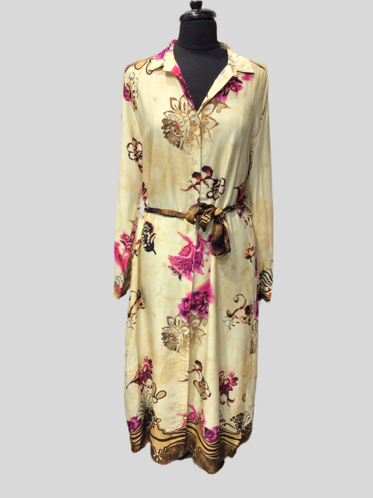 Italian Sash Belt Dress