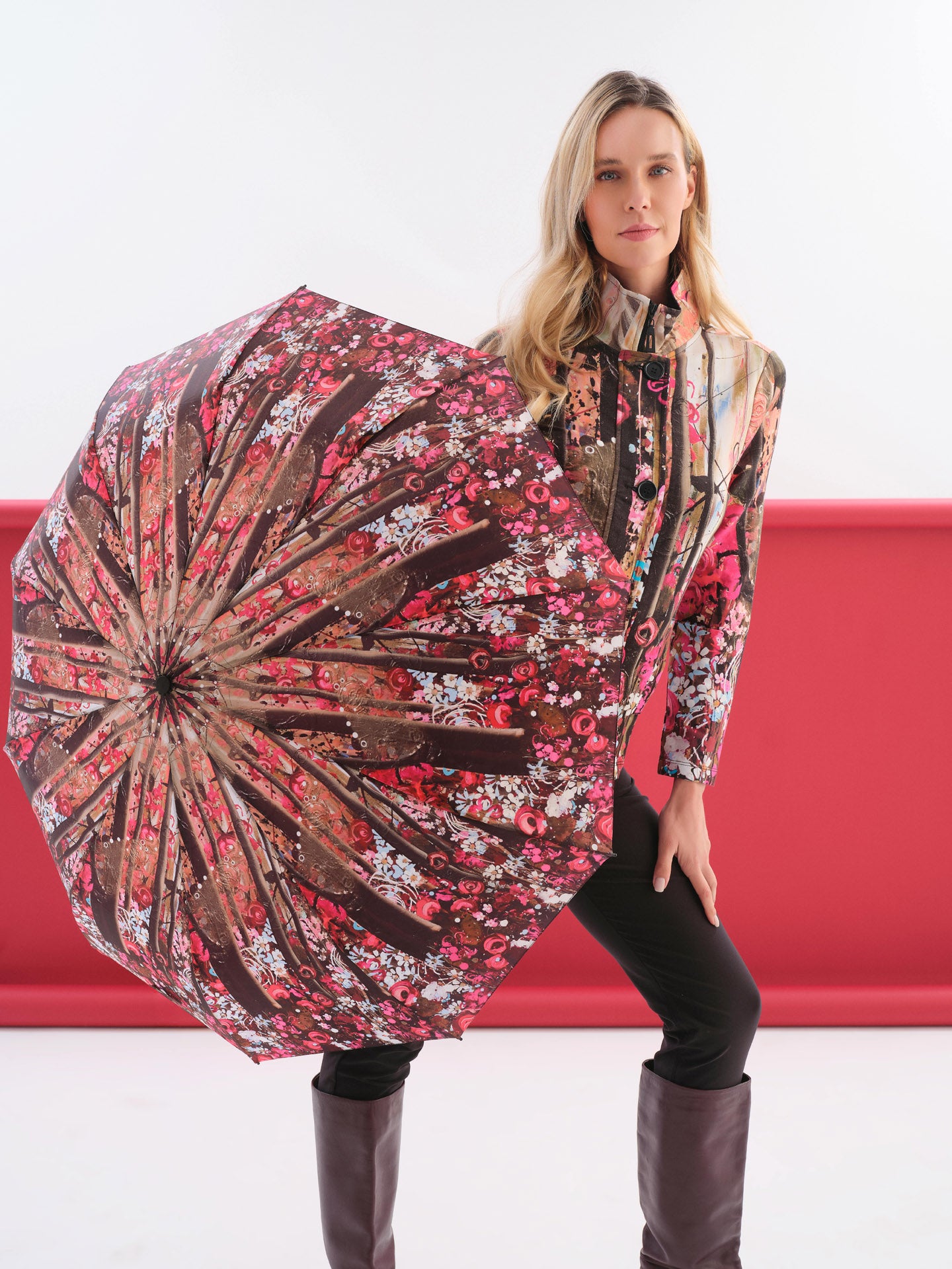 Wildflower Stand Collar Jacket