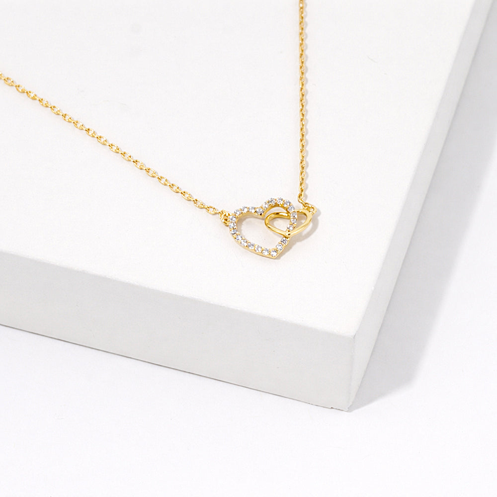 Where Love Meets Laughter 18K Gold Dipped Necklace