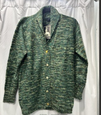Green Button Down Sweater