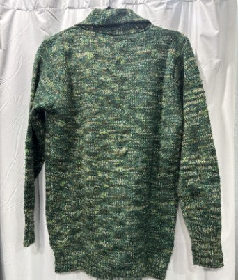 Green Button Down Sweater