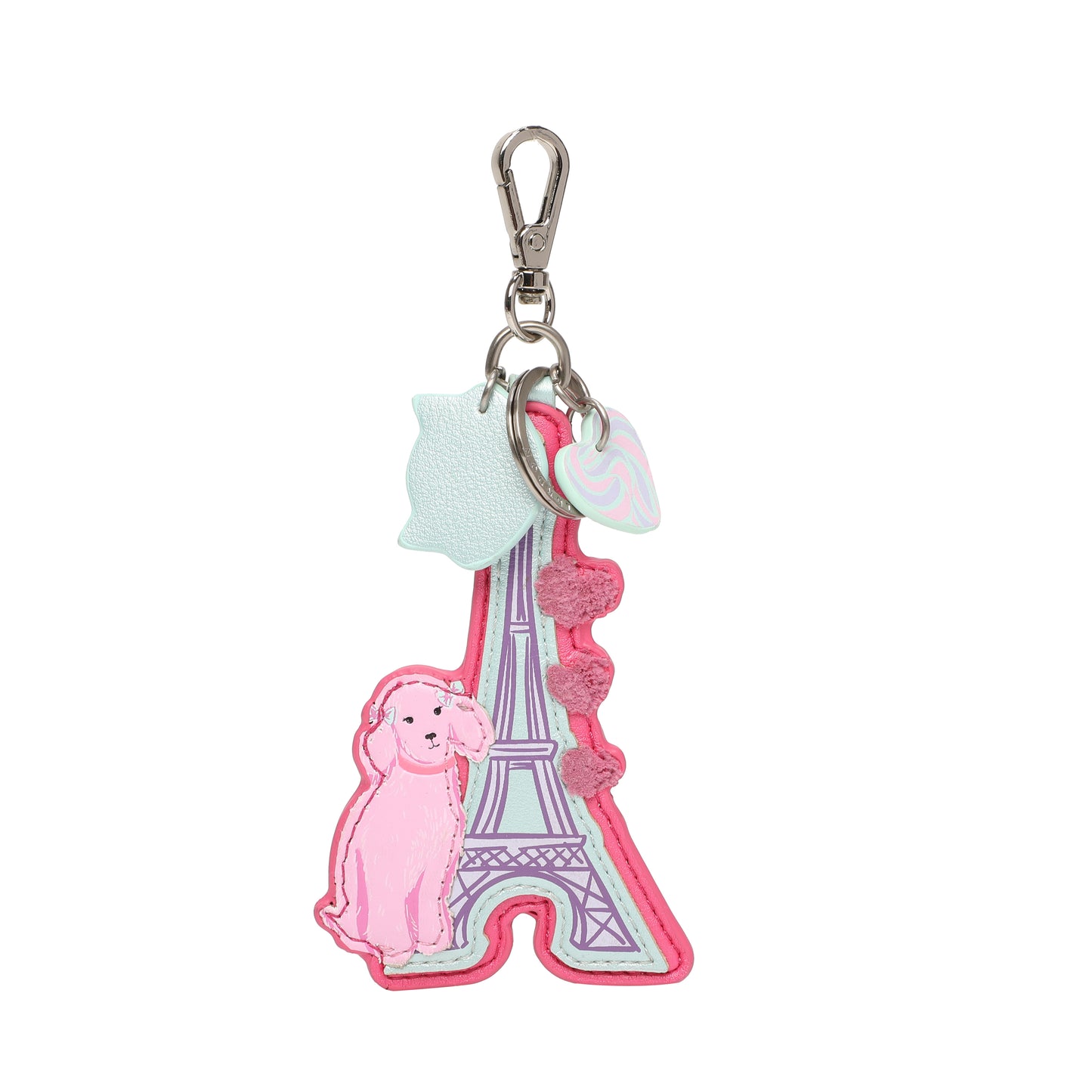 Candy Floss Cart Key Charm