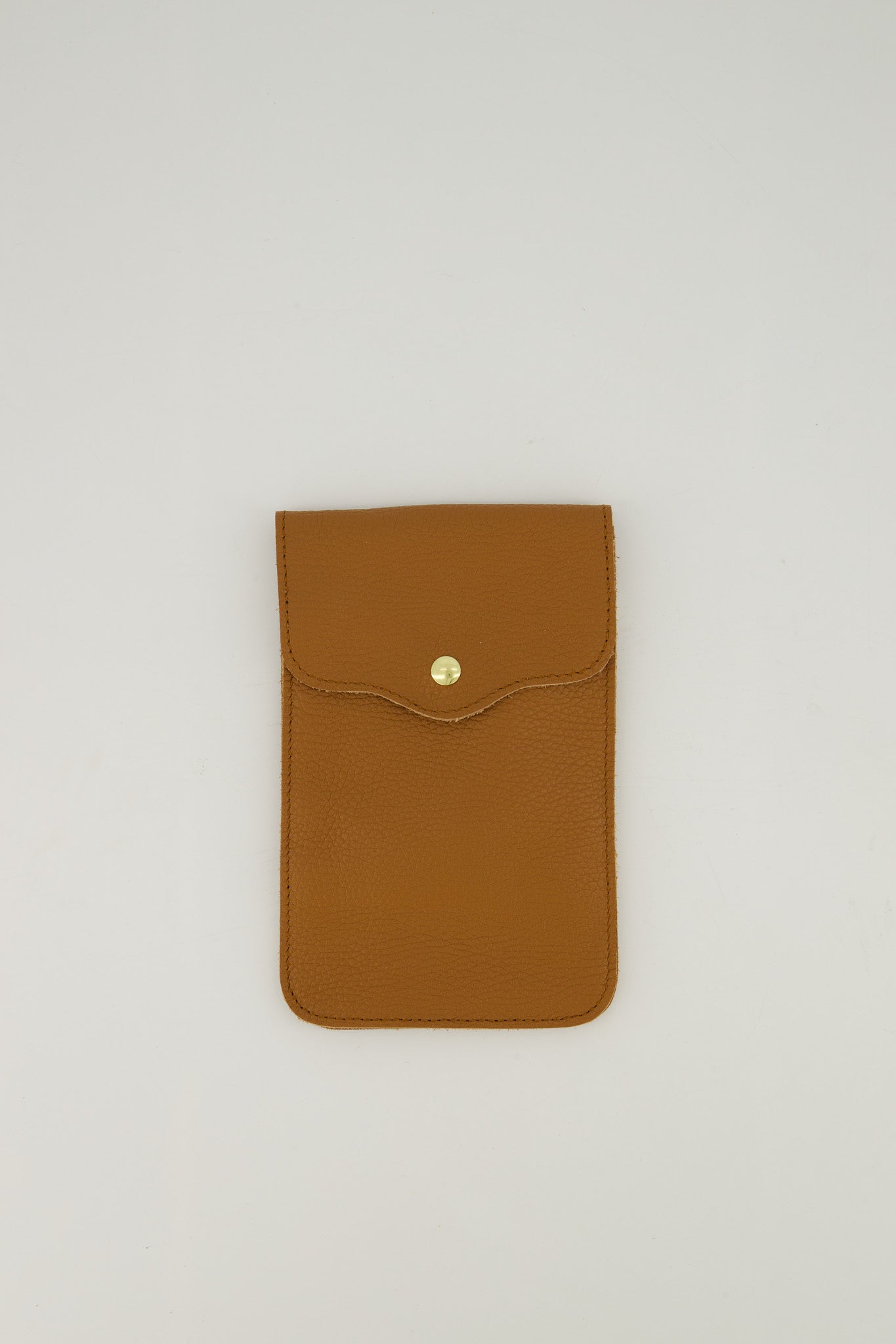 Leather Phone Crossbody Pouch with Adjustable Strap