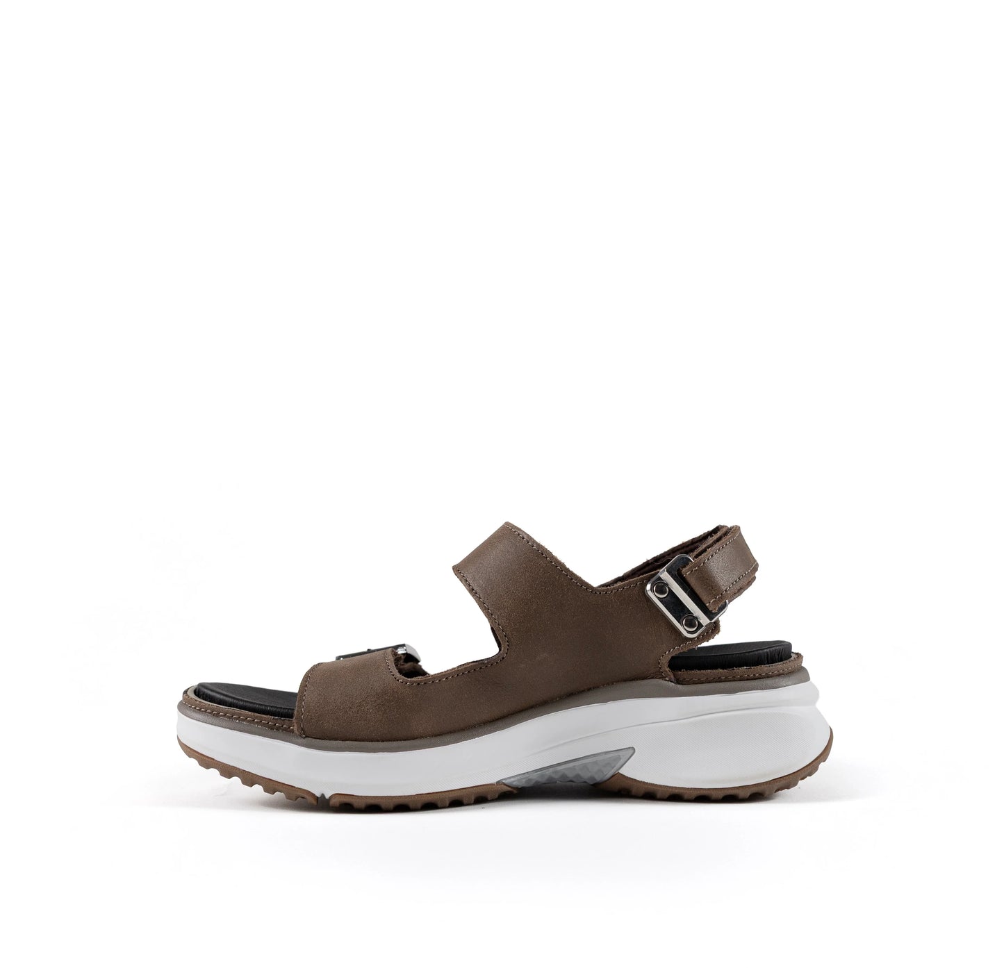 Platform Leather Comfort Walking Sandal