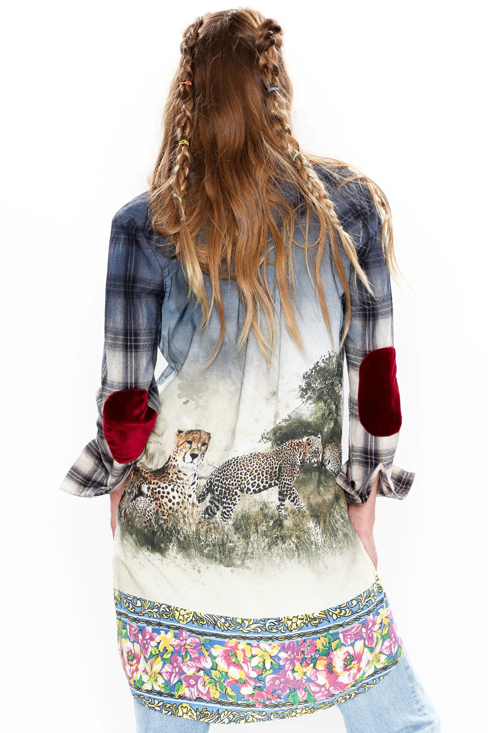 Cheetah Shirt-Dress