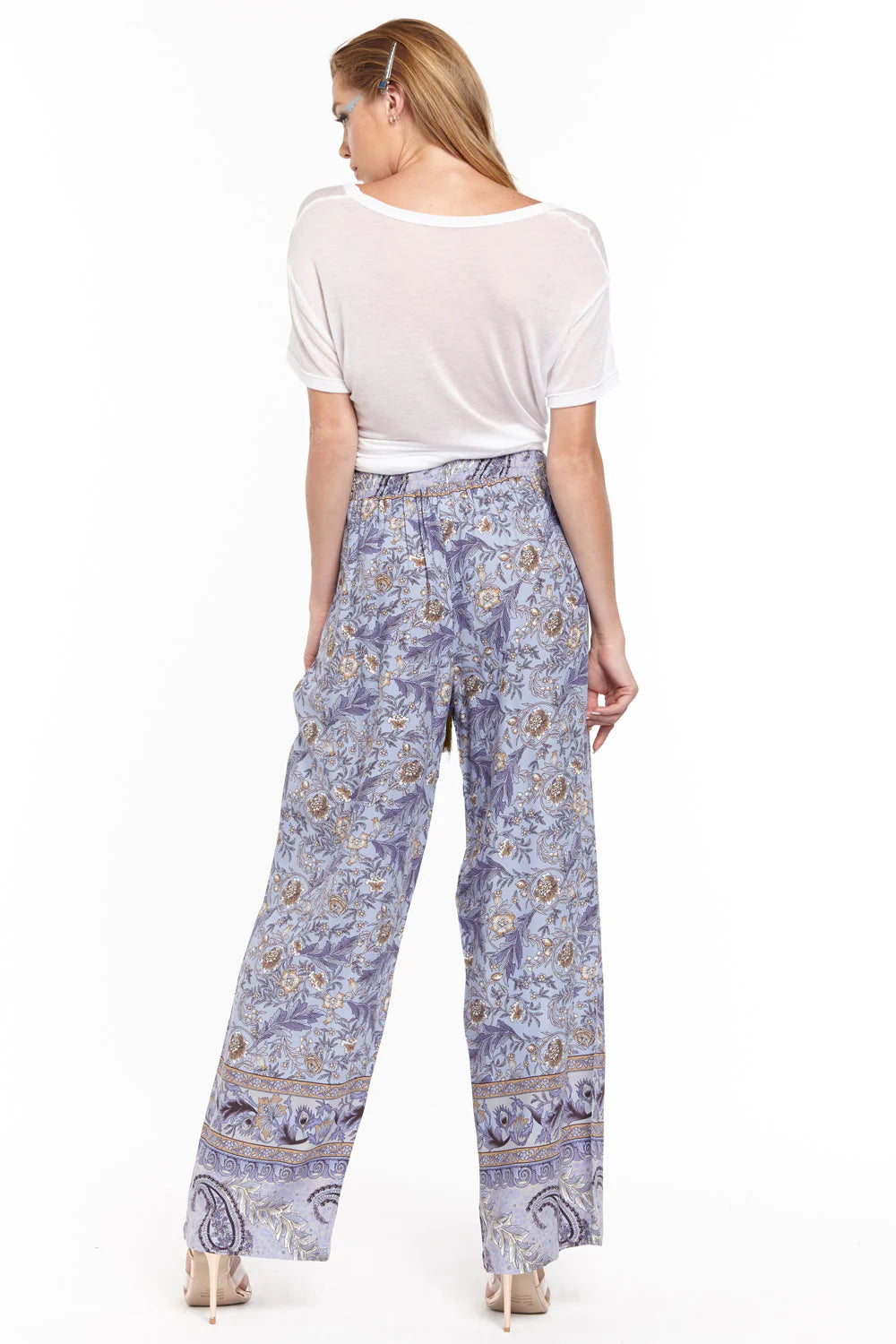 Lilac Floral Pants