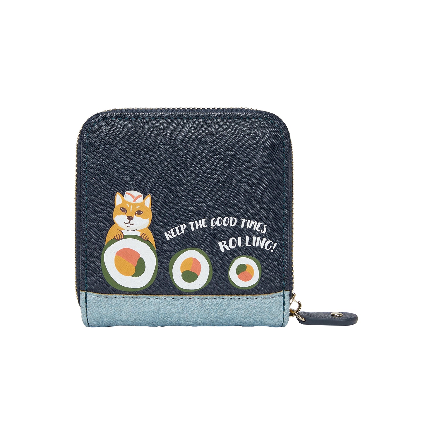 Vendula sushi- Blue Edition Square Wallet