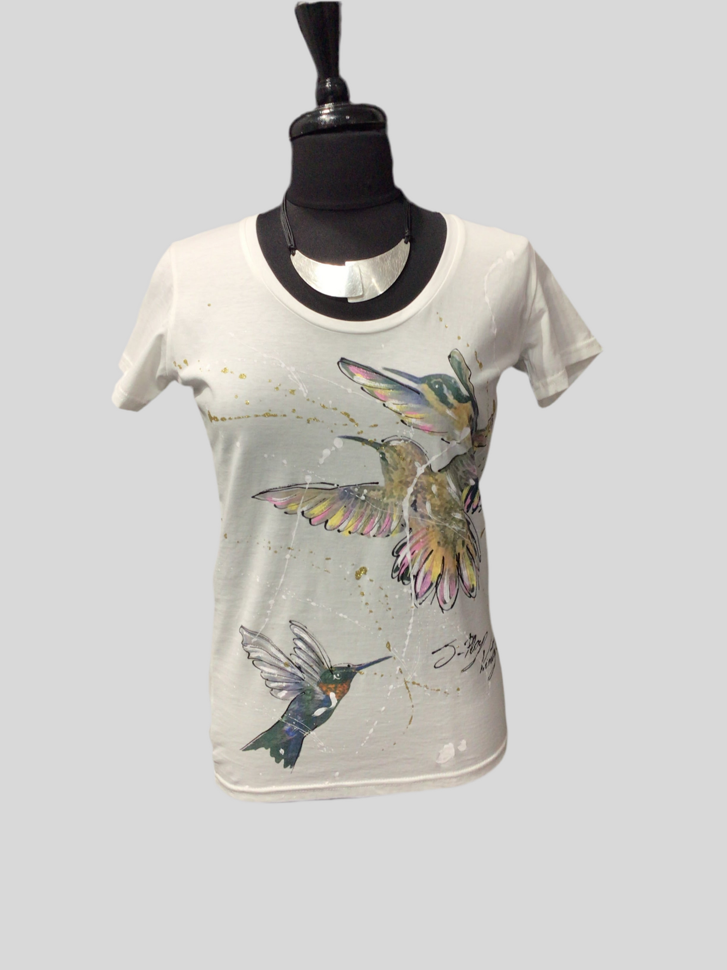 Hand-painted Italian Tee