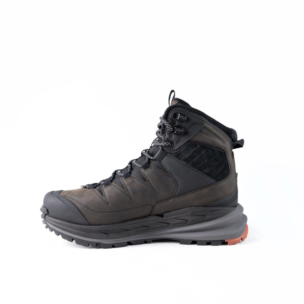 Men’s Lace Up Brown Leather Winter Boots