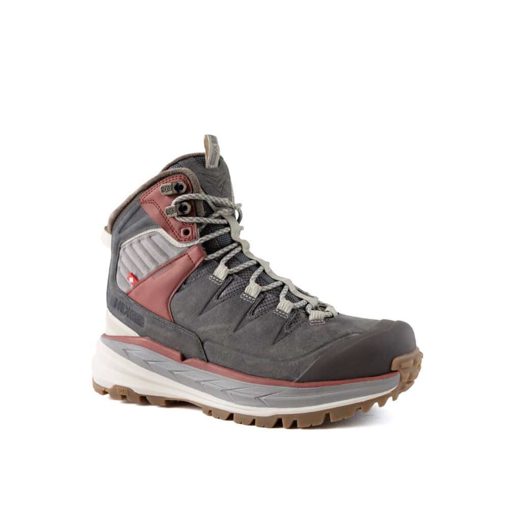 Lace Up Taupe 400g Insulated Waterproof Winter Boots