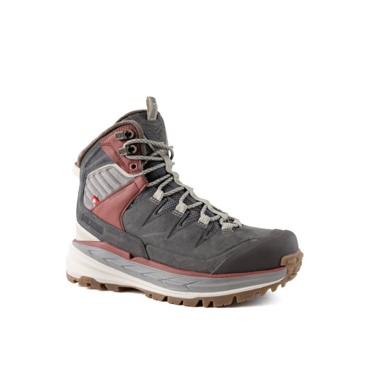 Lace Up Taupe 400g Insulated Waterproof Winter Boots