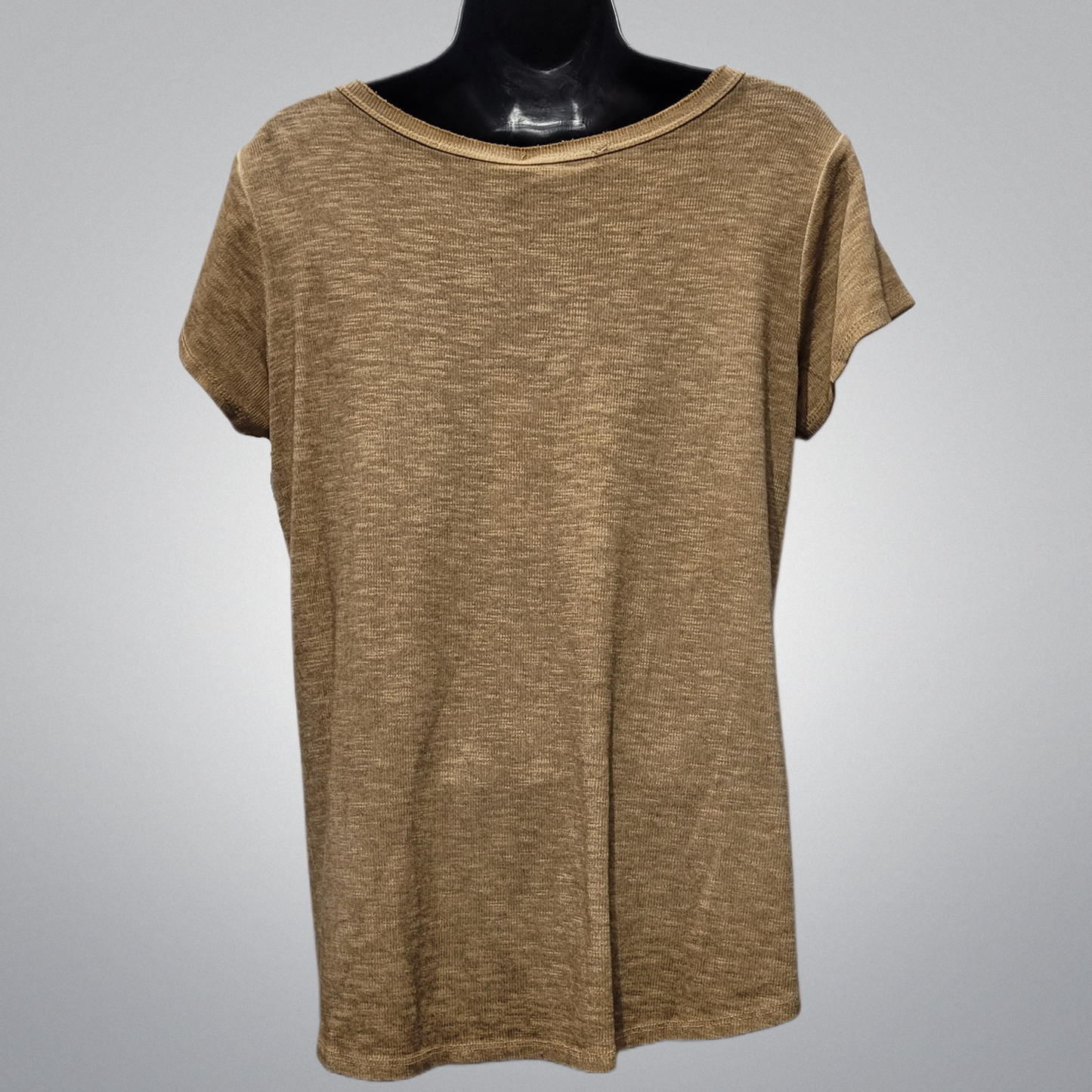 Italian Soft Knit Button Tee