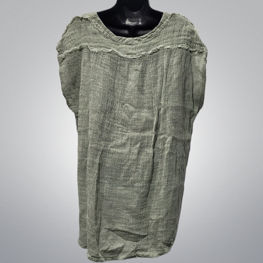 Italian Linen Vest