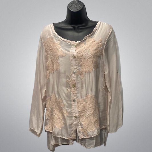 Italian Embroidered  Shirt