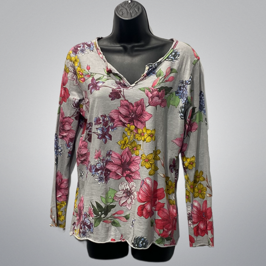 Italian Floral Top