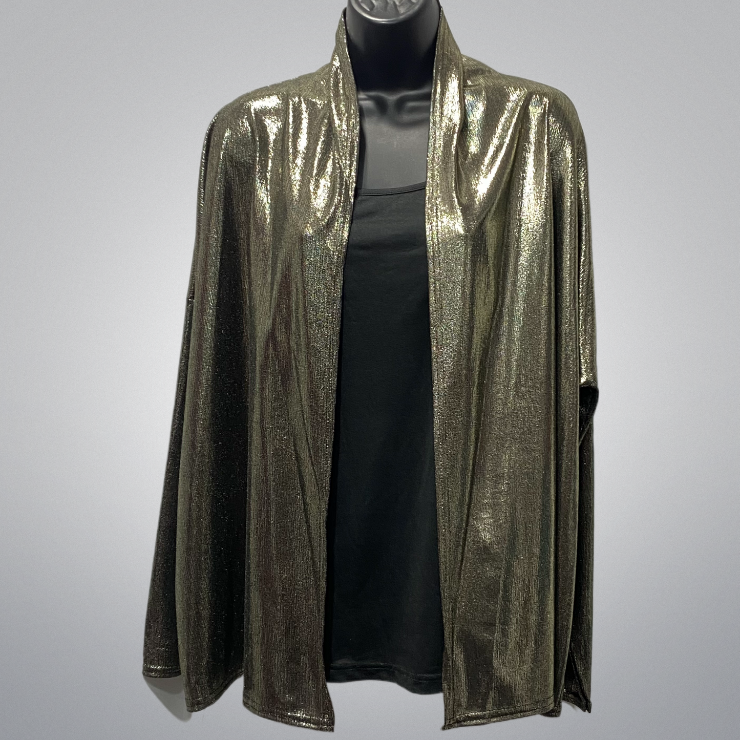 Shimmery Open Jacket