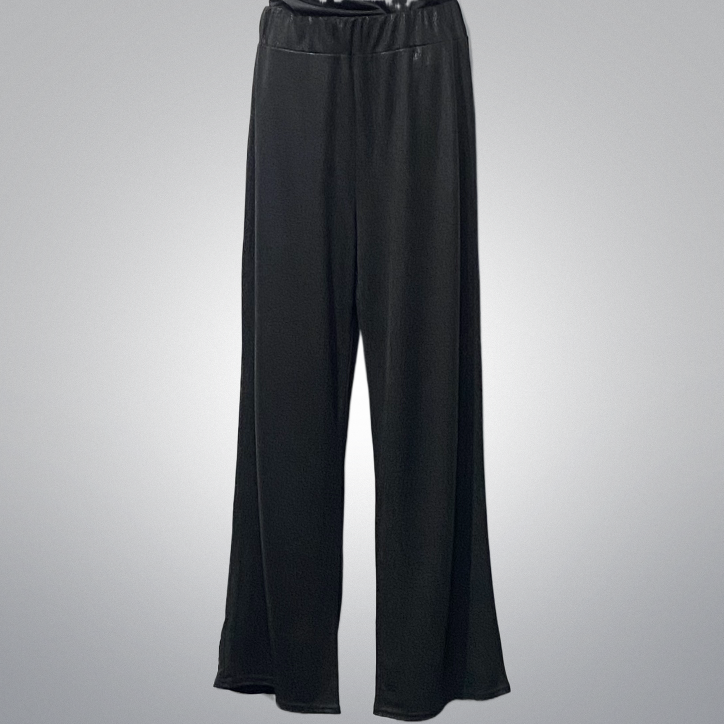 Shimmery Wide Leg Pants