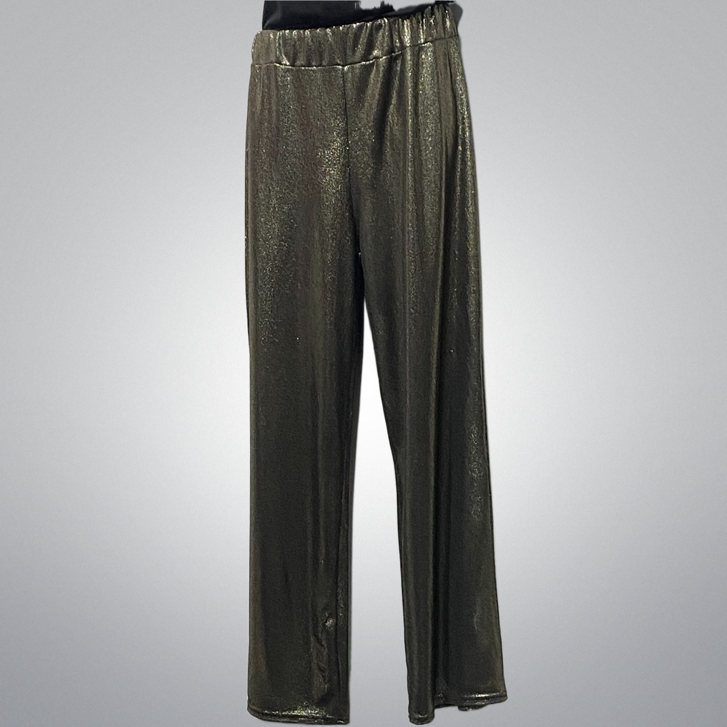 Shimmery Wide Leg Pants