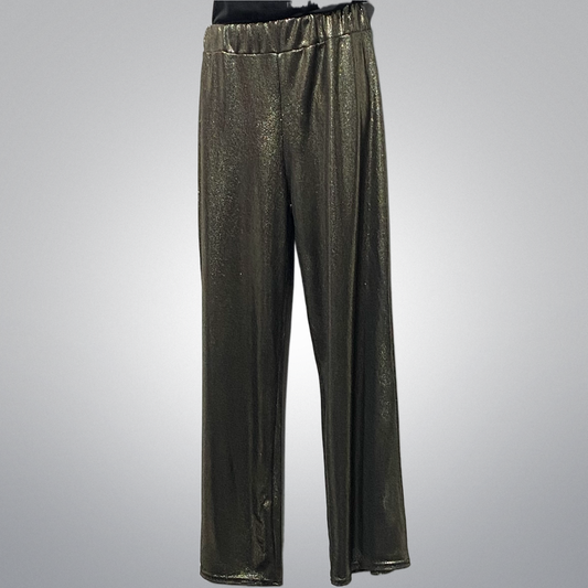 Shimmery Wide Leg Pants