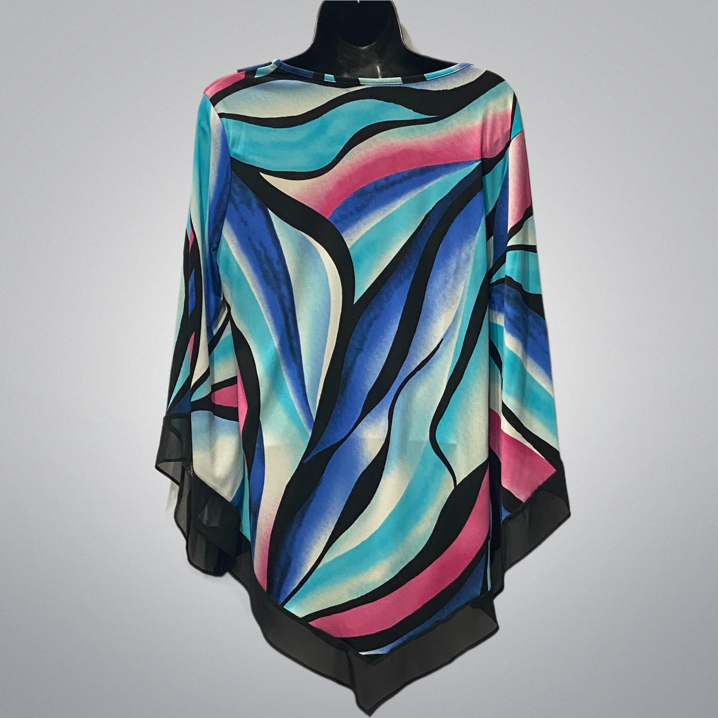 Tunic Top With Abstract Design