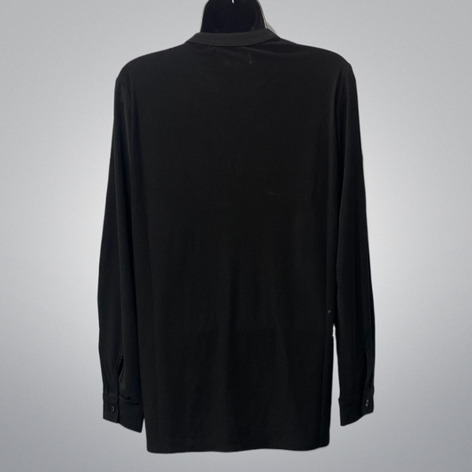 Travel Knit Front Pleat Blouse