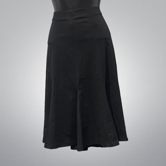 Travel Stretch Knee Length Skirt