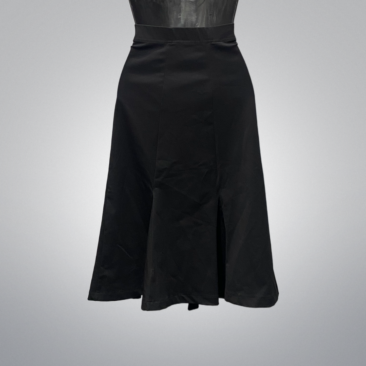 Travel Stretch Knee Length Skirt