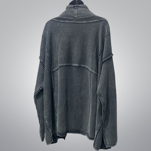 Open Jacket With Pockets