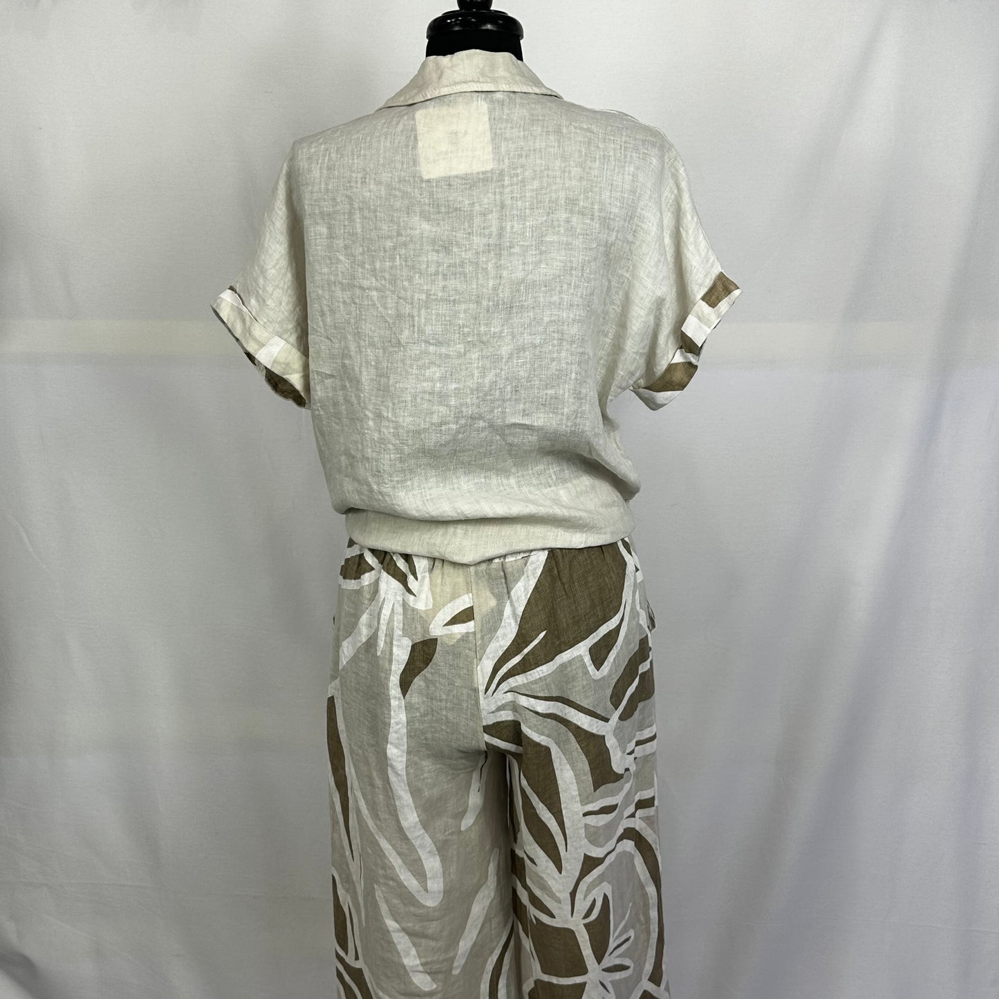 Italian Linen Shirt & Pant Set